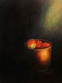 Maqsood Ahmad, 11 x 15 inch, Oil on Board, Still life Painting-AC-MQA-007